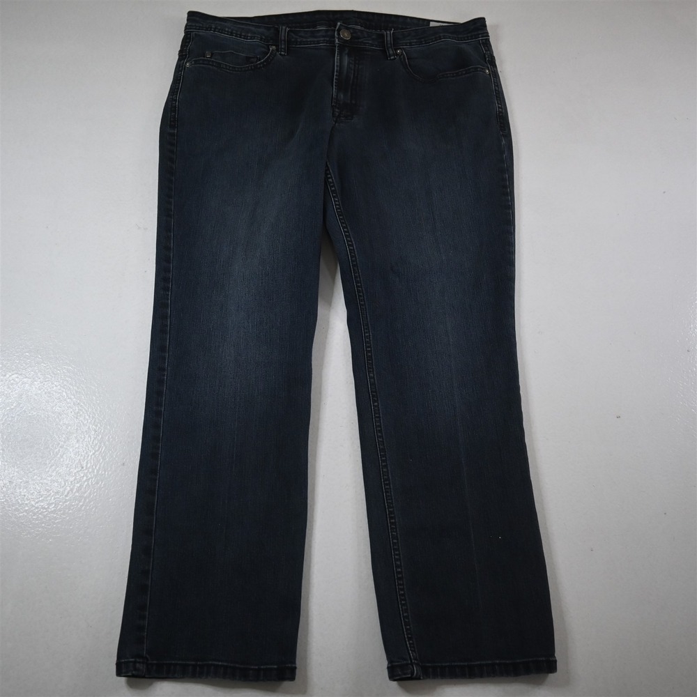 Buffalo David Bitton 36x30 Jackson Slim Straight Dark Stretch‎ Denim Mens Jeans